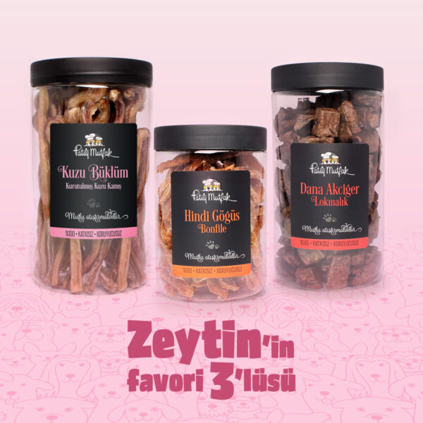 Zeytin'in Favori 3'lüsü - Ödül Maması Seti